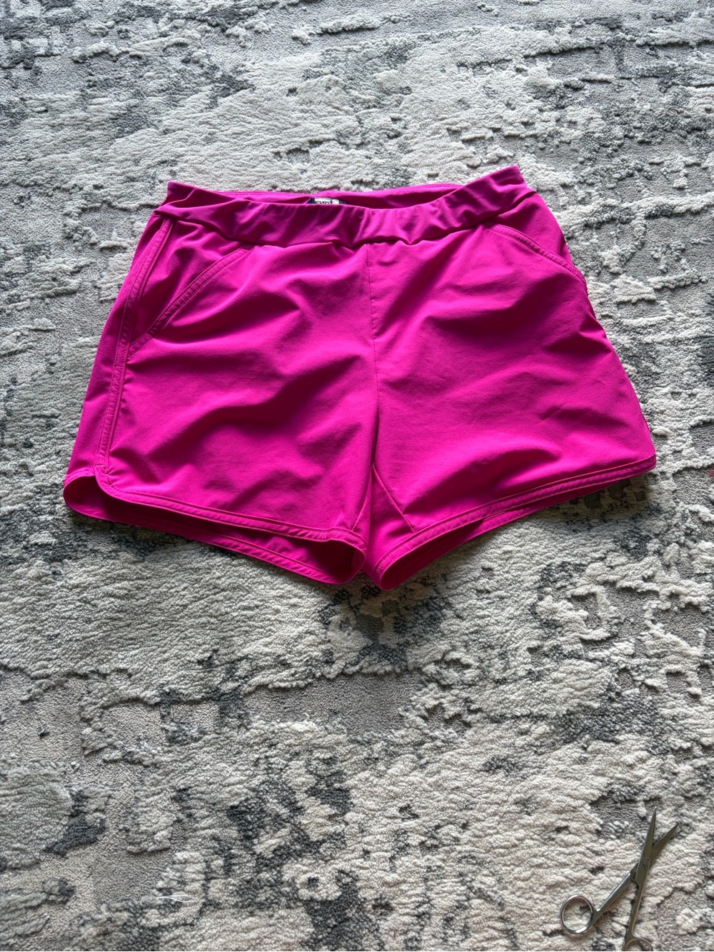 Lands' End Hot Pink Athletic Shorts